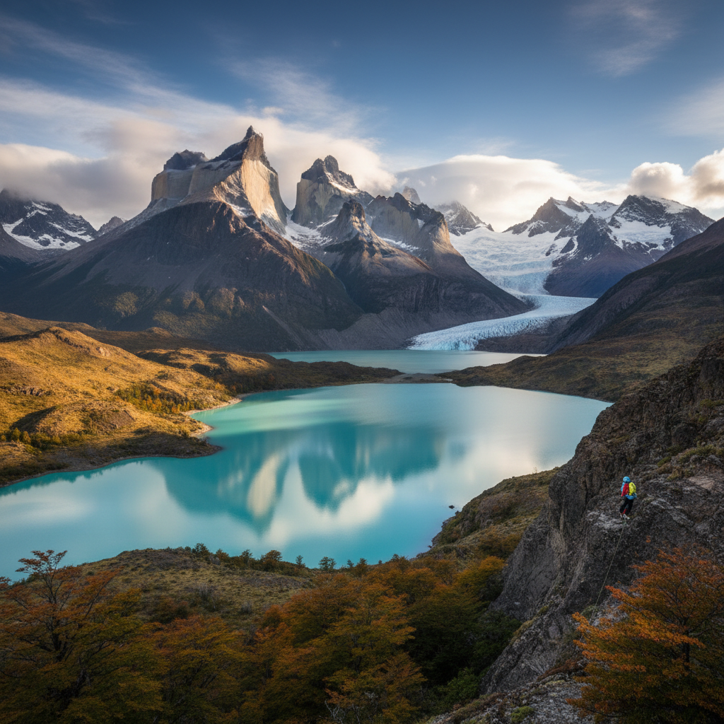 Patagonia với phong cảnh hùng vĩ